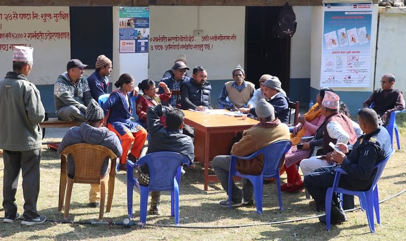 बैतडीको एक मतदान केन्द्र, जहाँ सबै अपाङगता भएका कर्मचारी छन् 